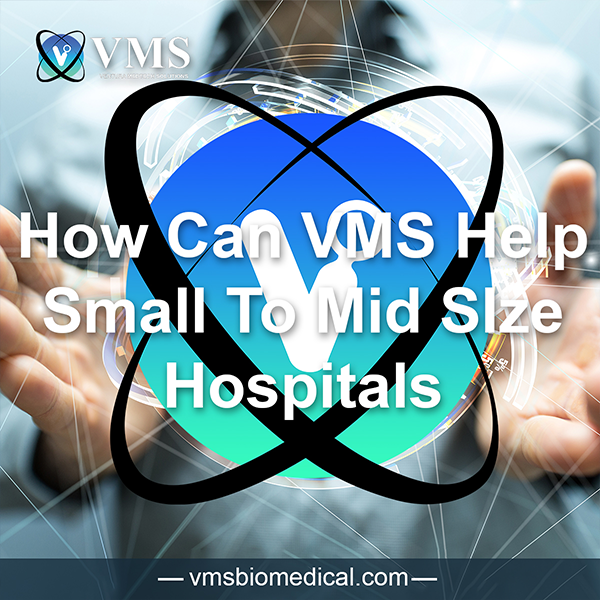 Image of hands holding VMS Biomedical Logo